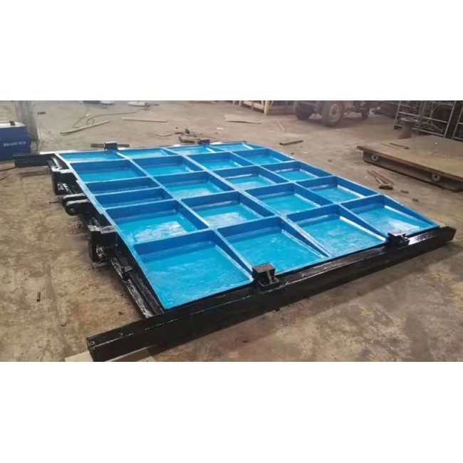 2米*3米鑄鐵閘門 帶筋閘門